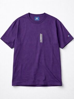 Champion Men's Short Sleeve Tee in Purple